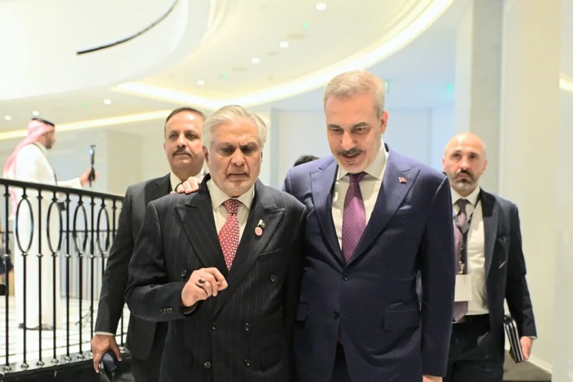 İshaq Dar ilə Hakan Fidan beynəlxalq məsələlər ətrafında fikir mübadiləsi aparıblar