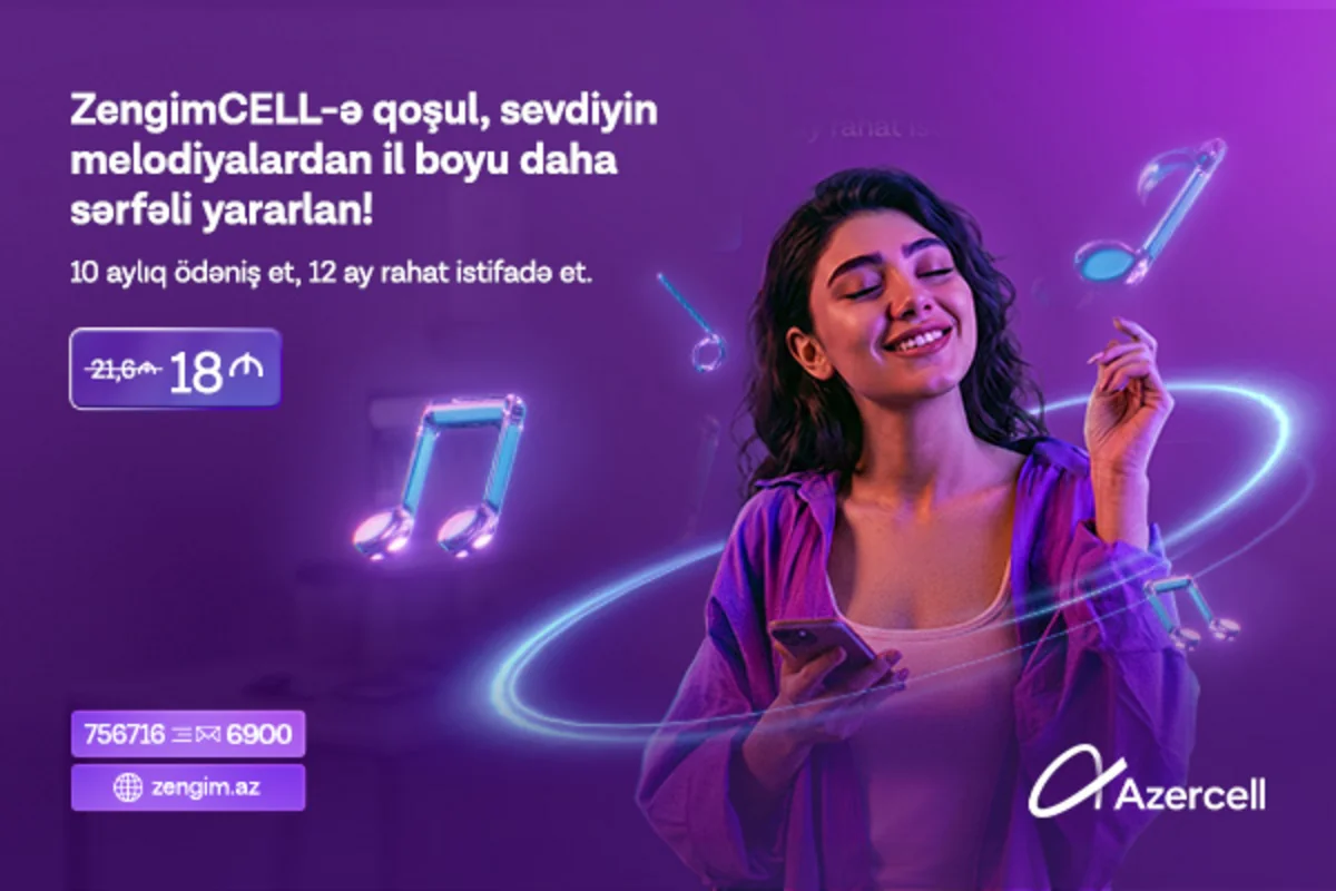 Azercelldən illik ZengimCELL xidməti