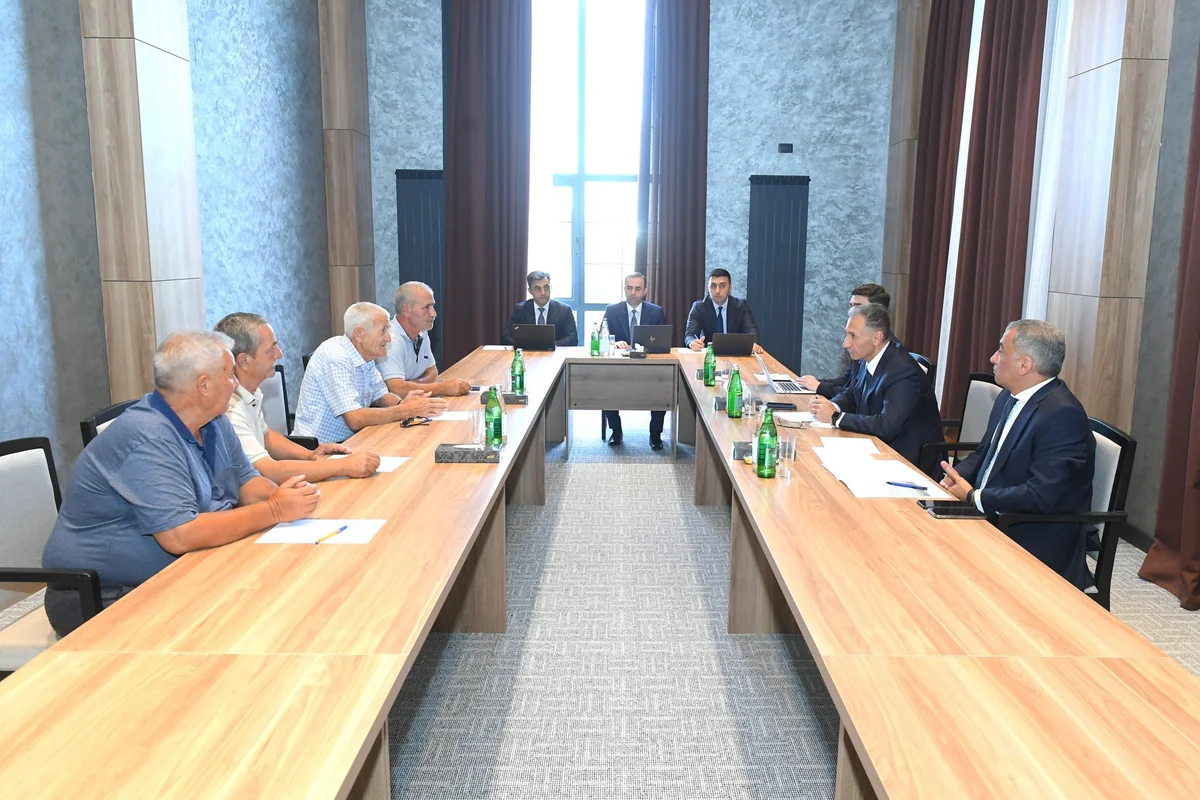 Rəşad Nəbiyev Zəngilanda vətəndaşları qəbul edib
