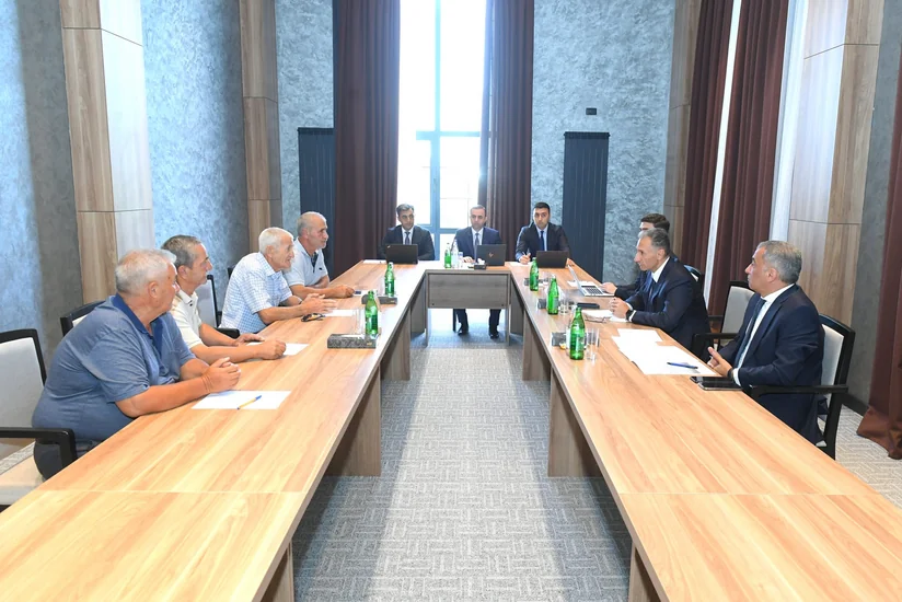 Rəşad Nəbiyev Zəngilanda vətəndaşları qəbul edib