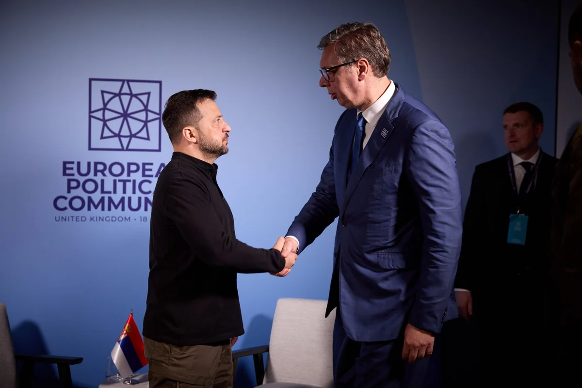 Zelenski ilk dəfə Serbiyaya səfər edəcək