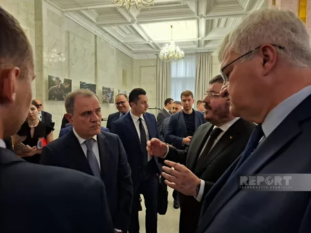 Azerbaijani foreign minister arrives in Ukraine on official visit