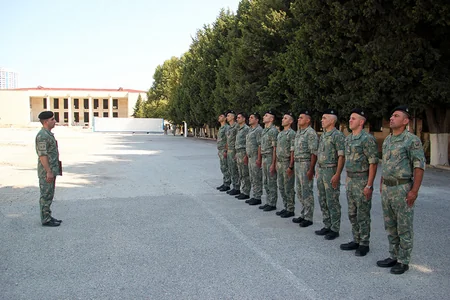 Azerbaijan Army servicemen participate in Proficiency Level Assessment Examinations