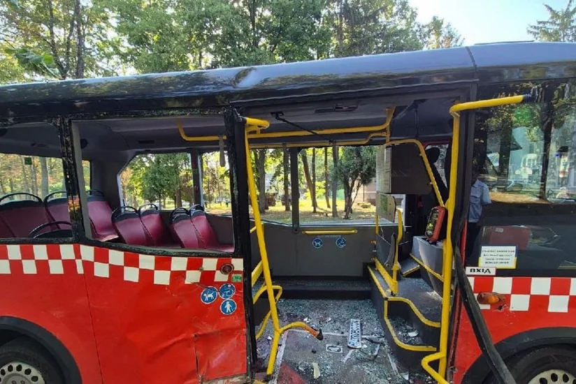 В Харькове в ДТП с участием автобуса пострадали более 10 человек