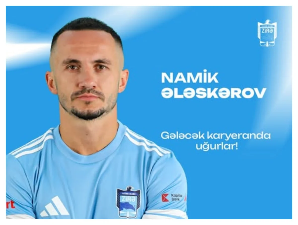 Zirə futbolçusu Namik Ələskərovla yollarını ayırıb