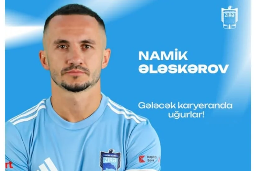 Zirə futbolçusu Namik Ələskərovla yollarını ayırıb