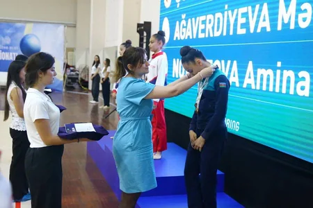 Bədii gimnastika üzrə 31-ci Azərbaycan çempionatı başa çatıb