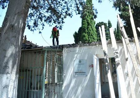 Bakıda 7 təhsil müəssisəsində tikinti və əsaslı təmir işləri aparılır
