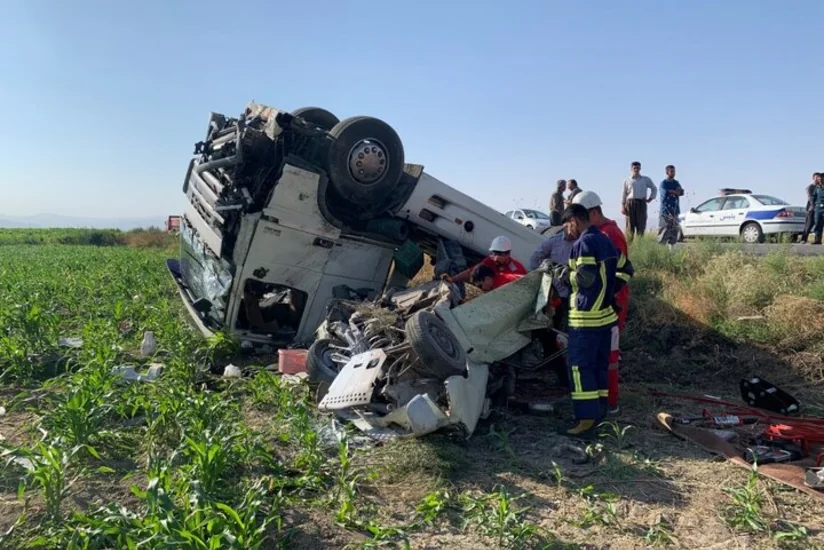 Six killed in road accident in Iran