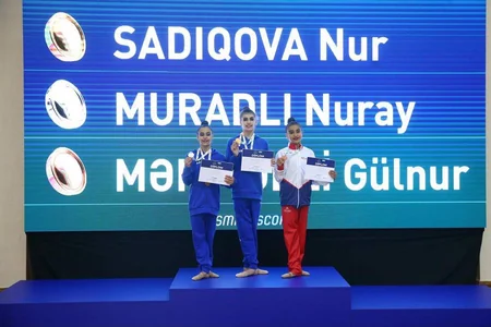 Bədii gimnastika üzrə 31-ci Azərbaycan çempionatı başa çatıb