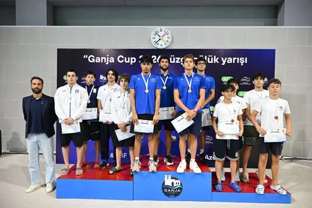 Gəncədə Ganja Cup 2026 üzgüçülük yarışı keçirilib