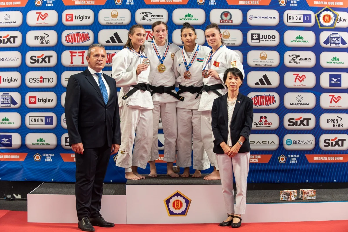 Azərbaycan cüdoçusu Nilgün Rzayeva Avropa Kubokunda bürünc medal qazanıb