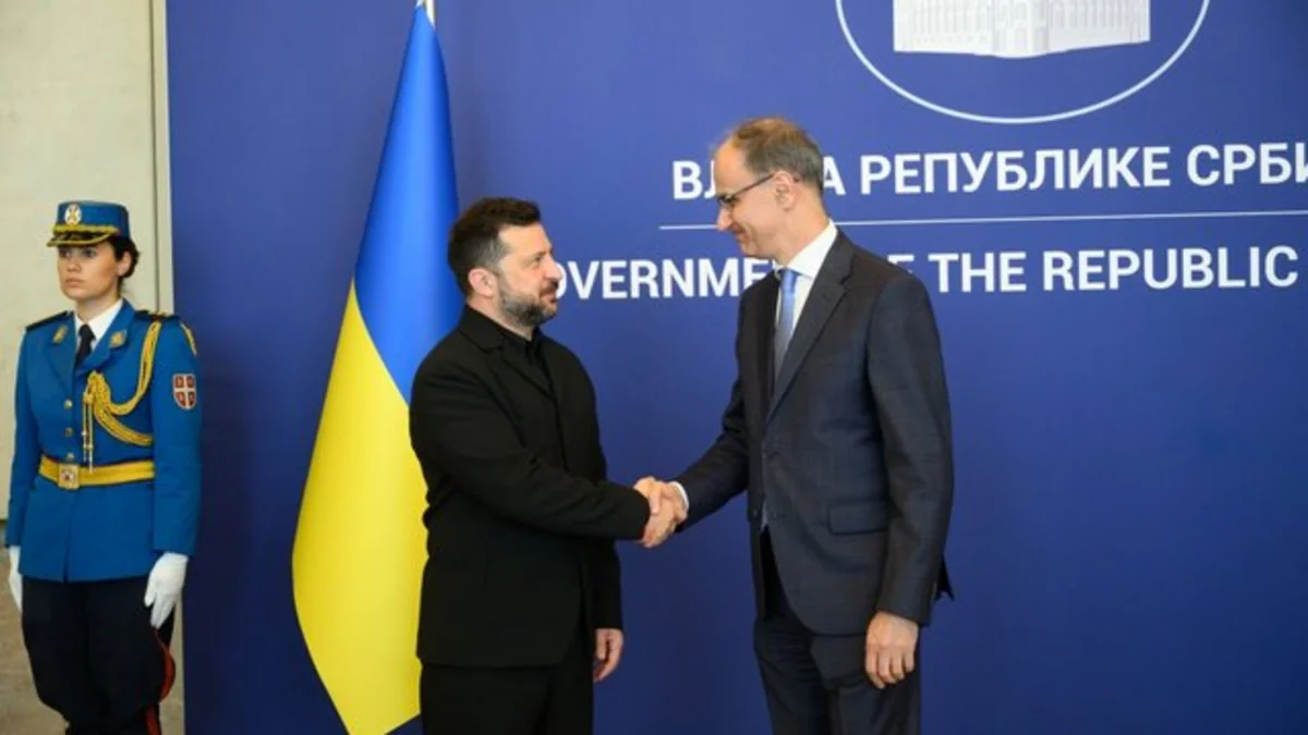 Zelenski: Serbiya Ukraynaya enerji dəstəyi verəcək