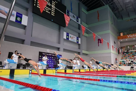 Gəncədə Ganja Cup 2026 üzgüçülük yarışı keçirilib