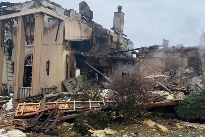 Two killed in Russian attacks on Ukraine's Kharkiv region