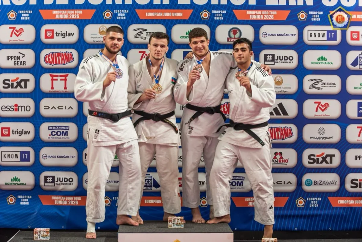 Azərbaycan cüdoçuları Avropa Kubokunu 7 medalla başa vurublar