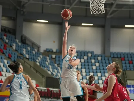 Azərbaycanın qızlardan ibarət basketbol millisi Avropa çempionatında oyunları yekunlaşdırıb