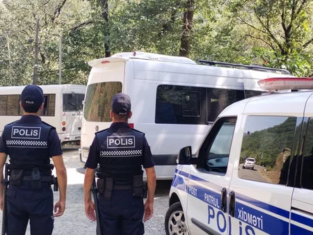 İstirahət zonalarında polisin fasiləsiz xidməti təşkil edilib