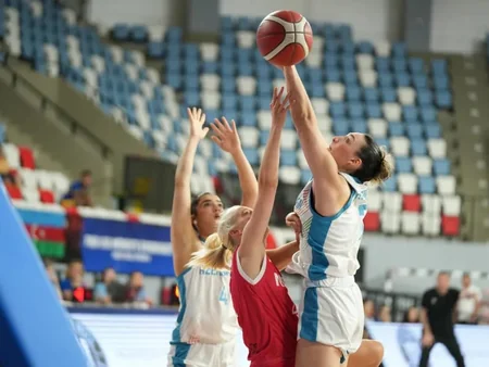 Azərbaycanın qızlardan ibarət basketbol millisi Avropa çempionatında oyunları yekunlaşdırıb