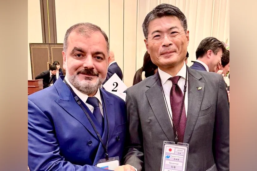 Azerbaijani ambassador meets governor of Japan's Nagasaki Prefecture