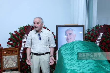 Çingiz Əlioğlu Qurd qapısı qəbiristanlığında dəfn olunub - YENİLƏNİB-2