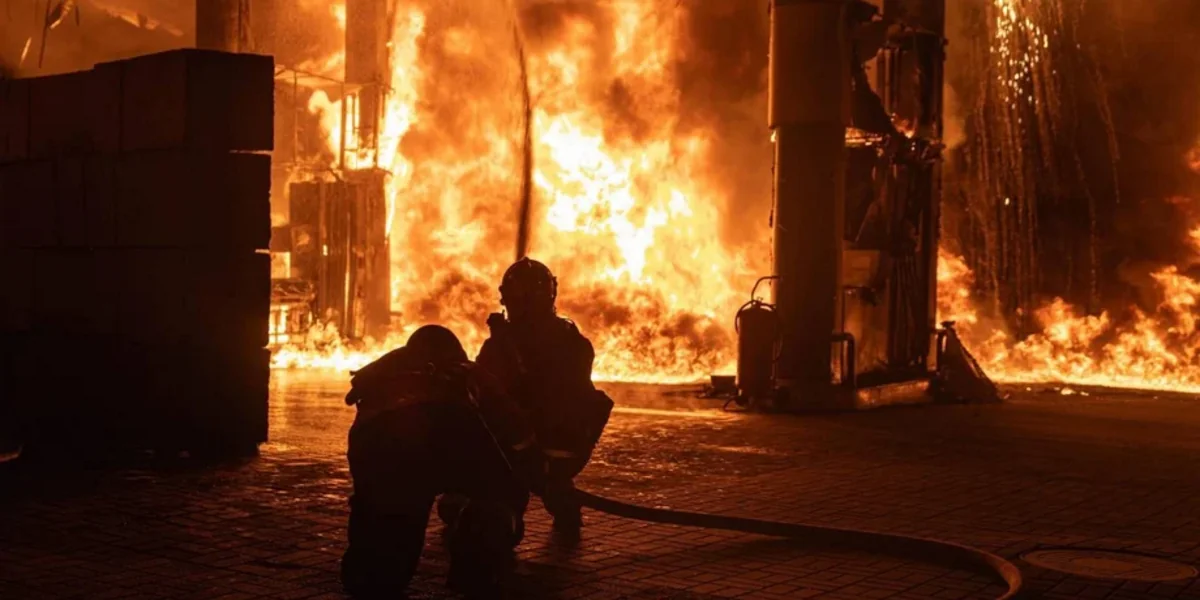 Russia attacks gas stations in Poltava: All filling stations in Opishnia community destroyed