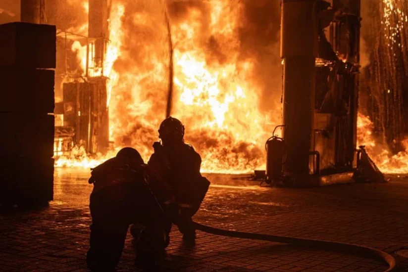 Russia attacks gas stations in Poltava: All filling stations in Opishnia community destroyed