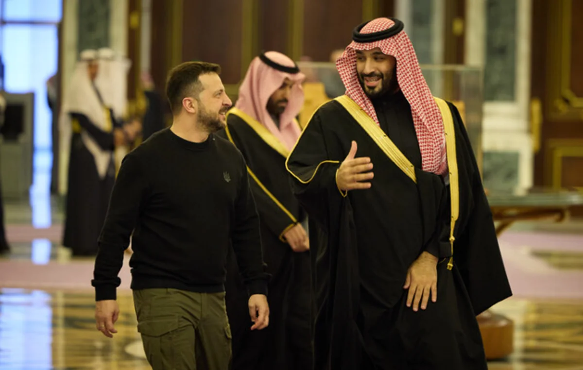 Zelenskyy discusses Drone Deal with Saudi crown prince