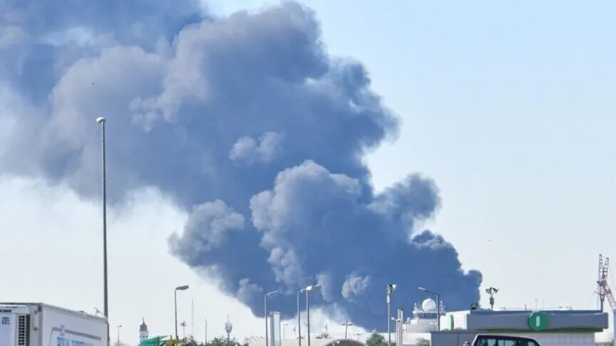 Fire breaks out at refinery in western Libya after strike