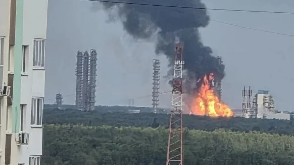 Ukrainian drones strike petrochemical complex in Russia's Tyumen region