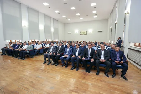 KOBİA Kürdəmirdə sahibkarlarla biznesin inkişaf imkanlarını müzakirə edib