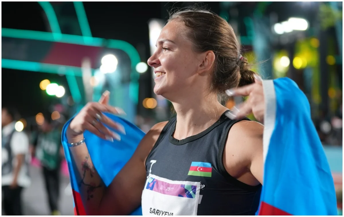 Yekaterina Sariyeva: Azərbaycan rekordunu bir daha yeniləmək niyyətindəyəm