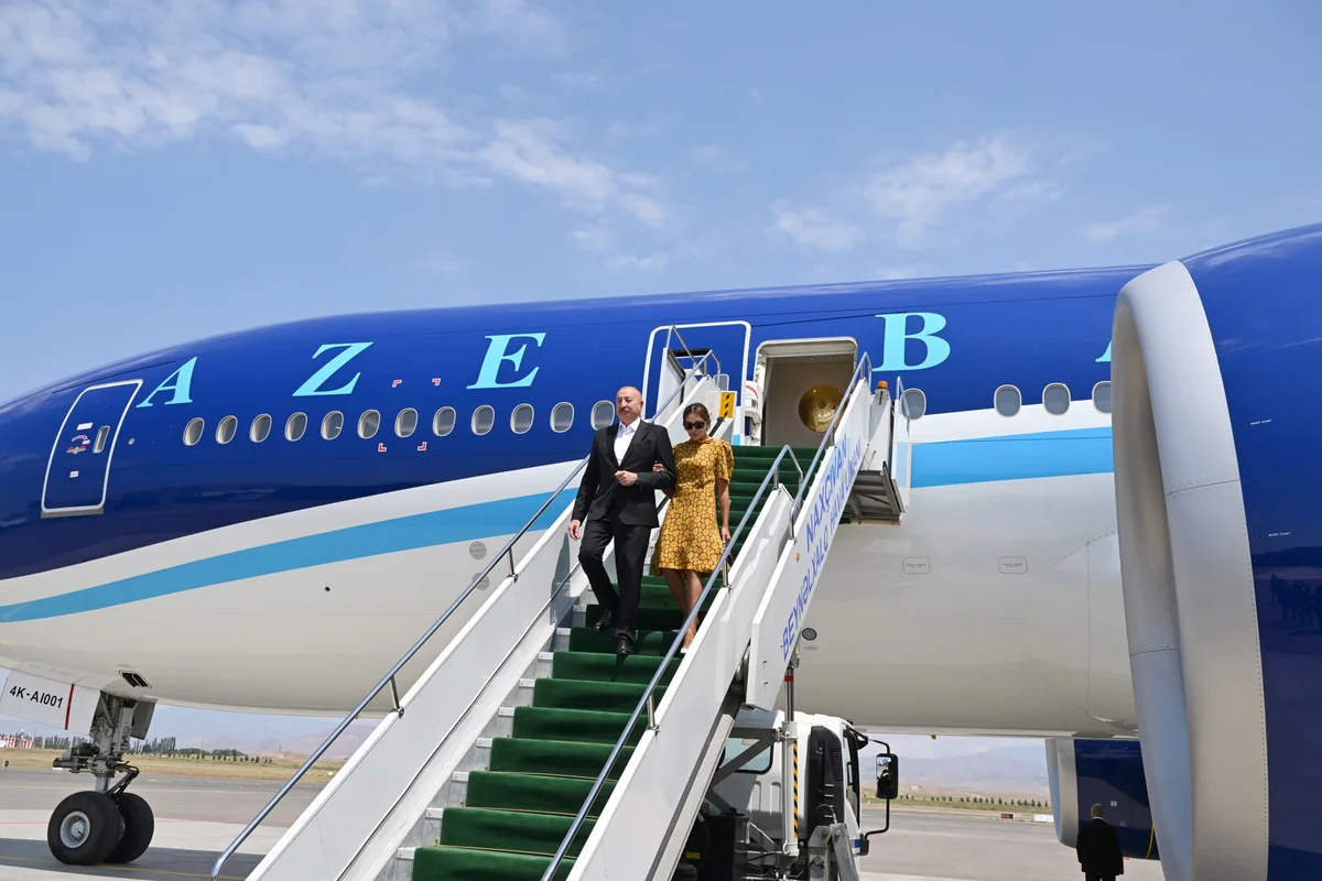 President Ilham Aliyev arrived in Nakhchivan Autonomous Republic
