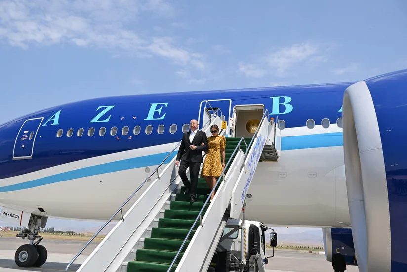 President Ilham Aliyev arrived in Nakhchivan Autonomous Republic