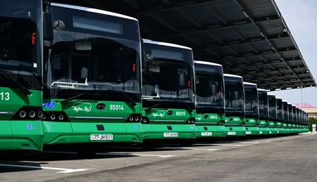 Prezident Naxçıvanda elektrik mühərrikli yeni avtobuslara baxıb, dəmir yolu infrastrukturunda aparılan yenidənqurma işləri ilə tanış olub - YENİLƏNİB