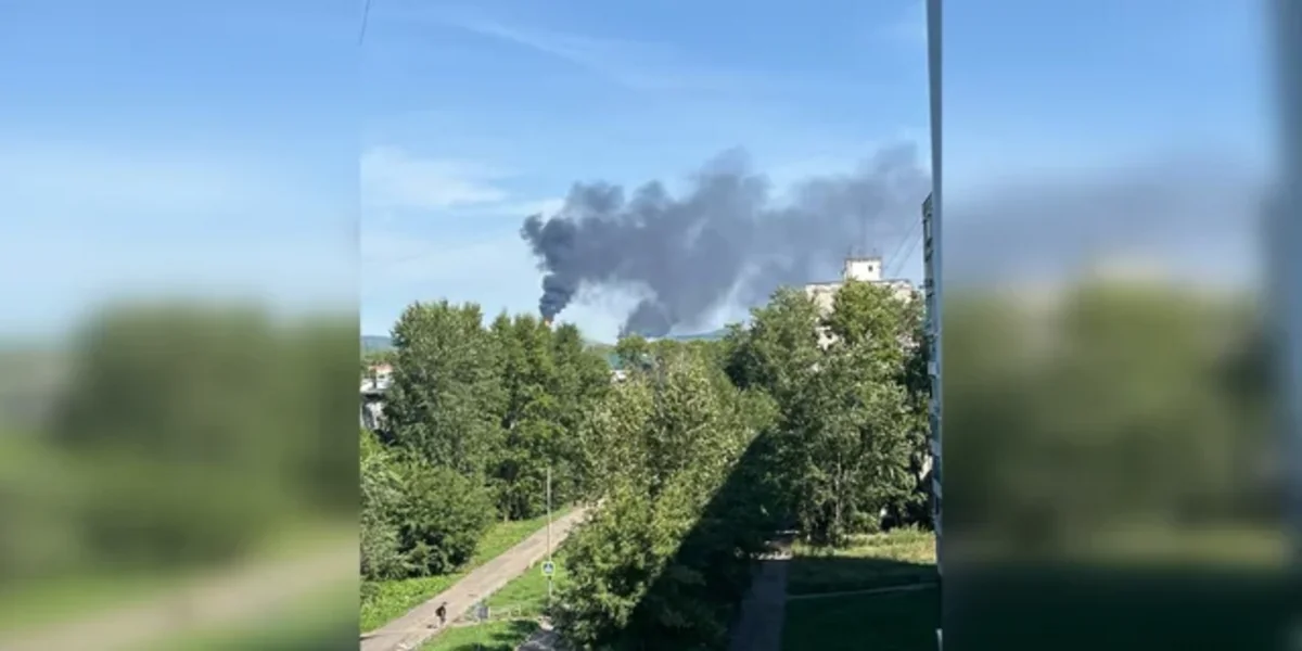В Комсомольске-на-Амуре загорелся НПЗ