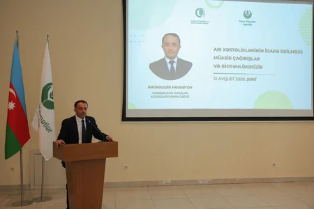Sərdar Hacıyev: İqlim dəyişikliyi fonunda arıçılıqda profilaktik tədbirlər gücləndirilməlidir