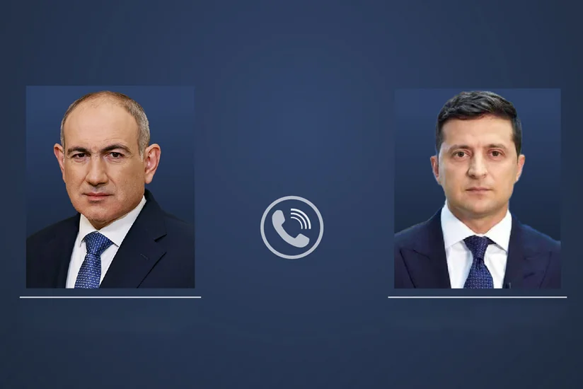 Paşinyan və Zelenski regiondakı vəziyyəti müzakirə ediblər
