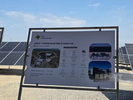 Nakhchivan solar plants to supply electricity to 40,000 homes