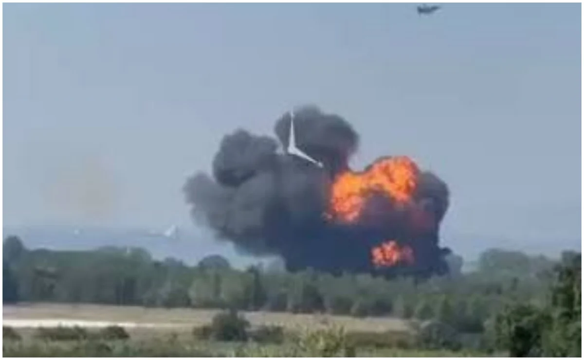 Türkiyədə F16 təyyarəsi qəzaya uğrayıb, pilot katapult edib