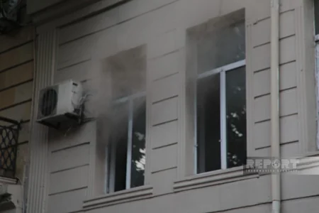 Bakıda mağazada başlayan yanğın evlərə keçib