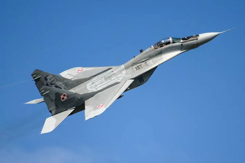 Польский истребитель получил повреждения при посадке в Мальборке