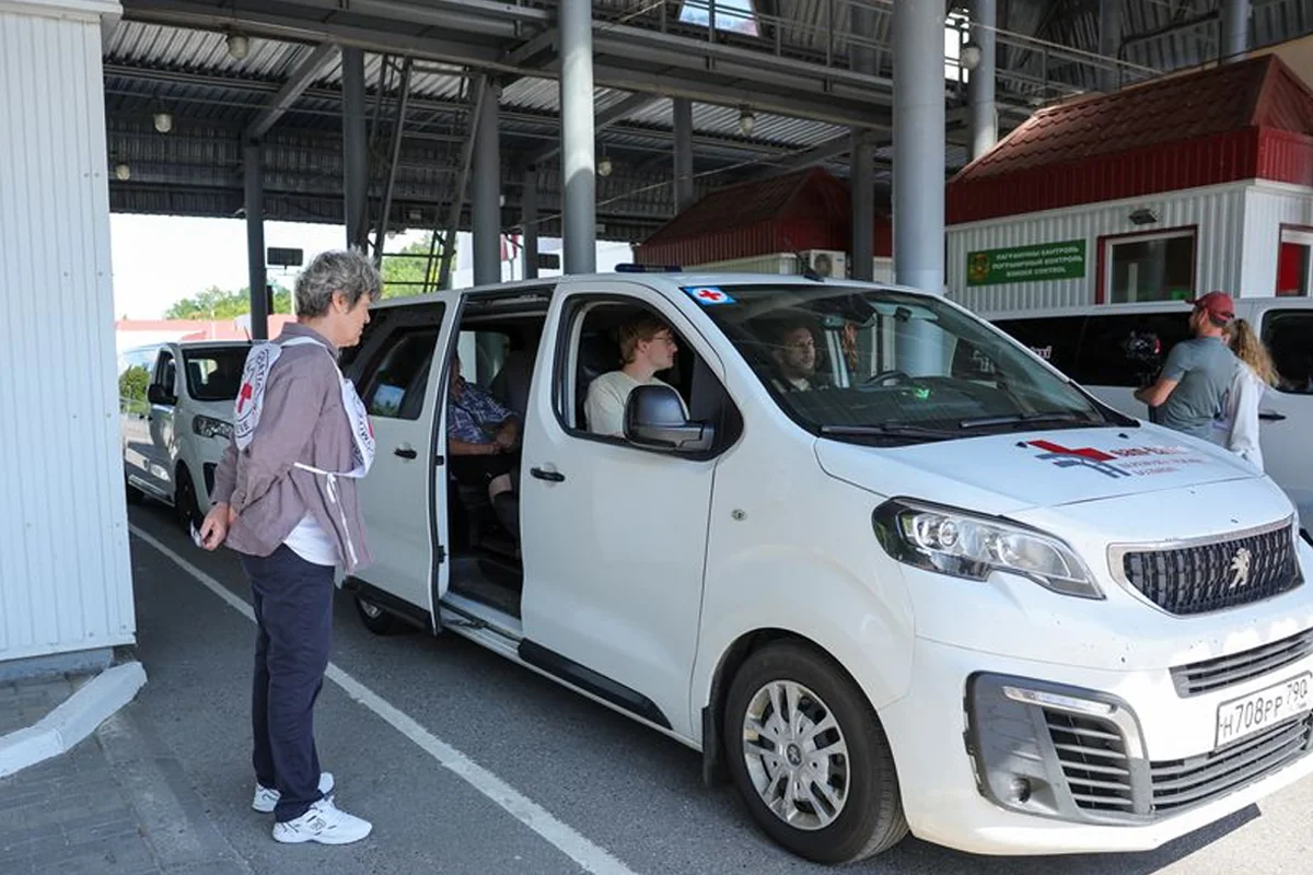 Russia and Ukraine carry out another exchange of civilians in Belarus
