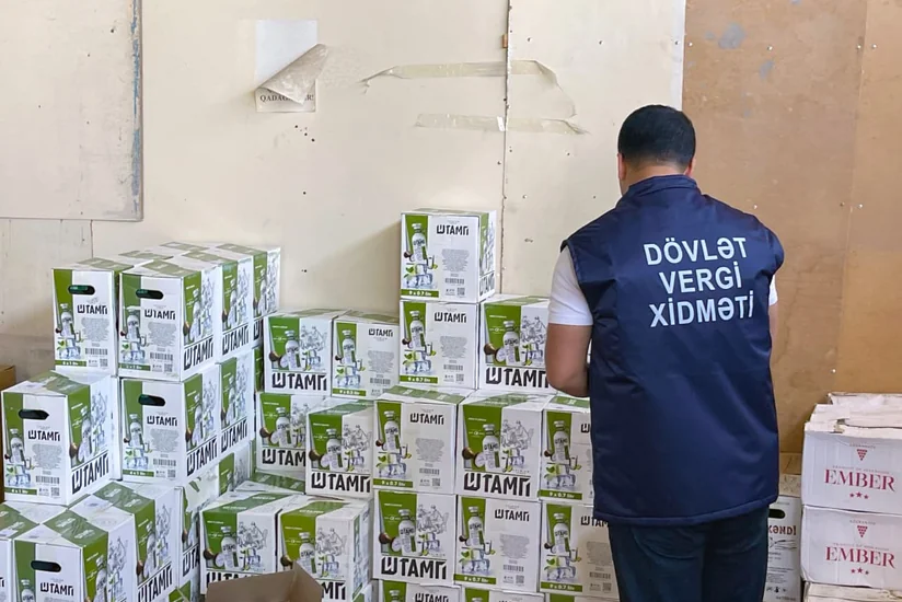 Naxçıvanda külli miqdarda saxta aksiz markalı mallar aşkarlanıb