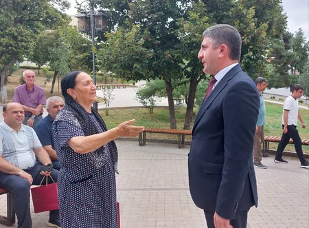 Вернувшимся в Ханкенди семьям вручены ключи от домов - ОБНОВЛЕНО