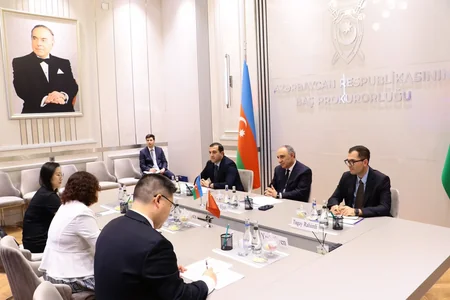 Azerbaijani prosecutor general receives Chinese ambassador
