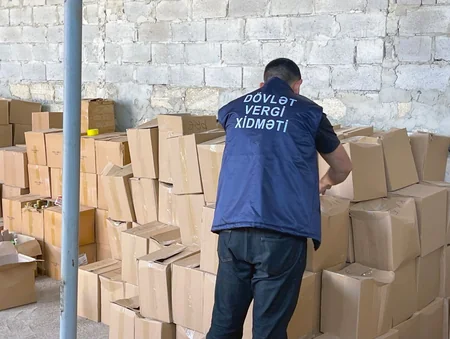 Naxçıvanda saxta aksiz markalı alkoqollu içkilər aşkarlanıb