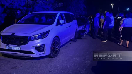 Sumqayıtda altı avtomobil toqquşub, xəsarət alanlar var