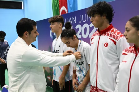 Azərbaycan badmintonçuları beynəlxalq turnirdə 4 medal qazanıblar