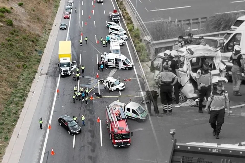Three killed, five injured in truck crash near Istanbul